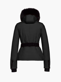 Hida Ski Jacket Faux Border - Black