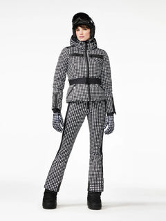 Galaxy Ski Jacket - Black/White