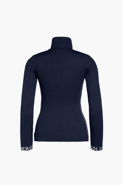 Mira Long Sleeve Knit Sweater - French Blue