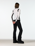 Noemi Long Sleeve Knit Sweater - White