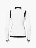 Noemi Long Sleeve Knit Sweater - White