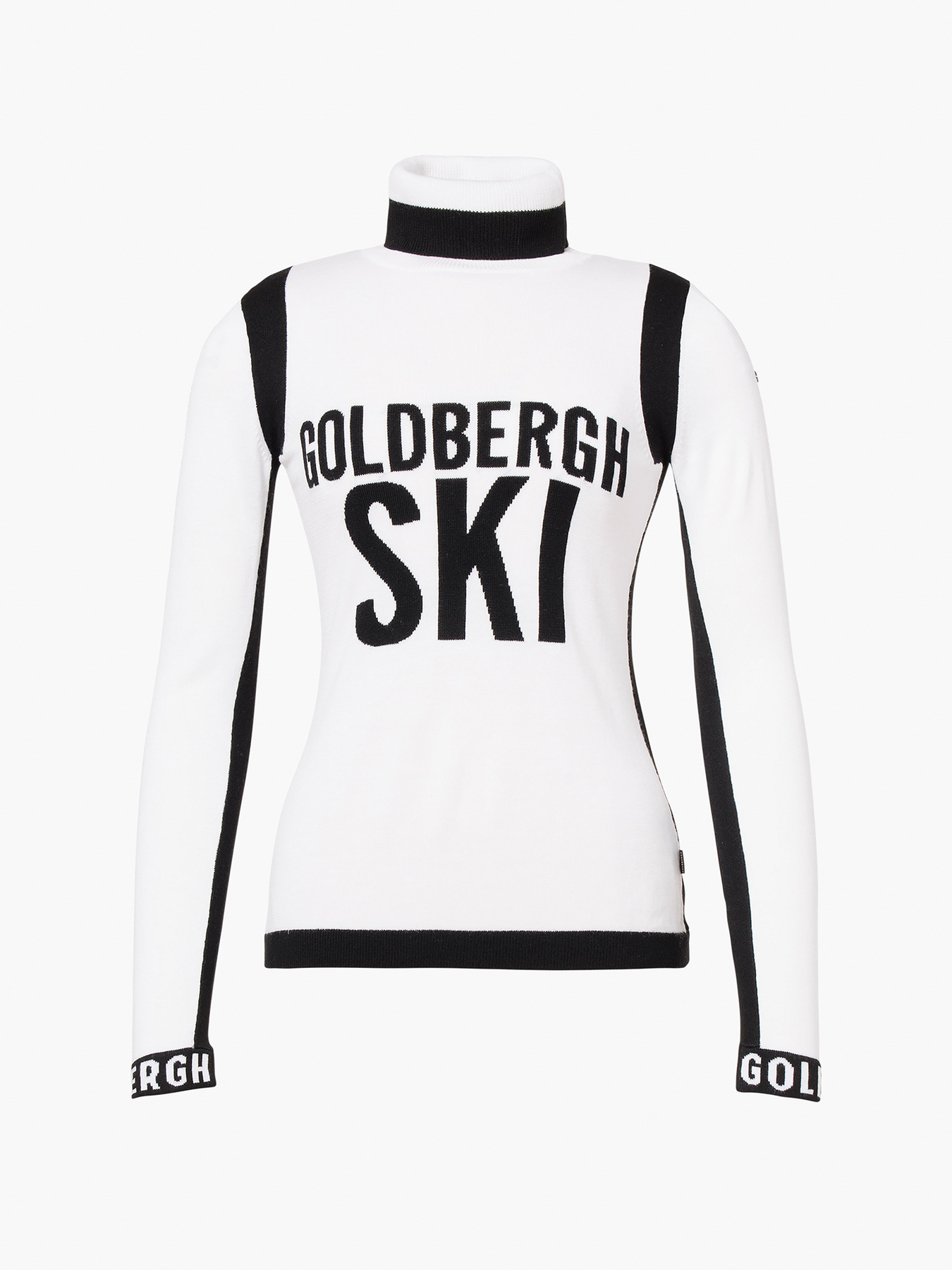 Noemi Long Sleeve Knit Sweater - White