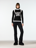 Noemi Long Sleeve Knit Sweater - Black