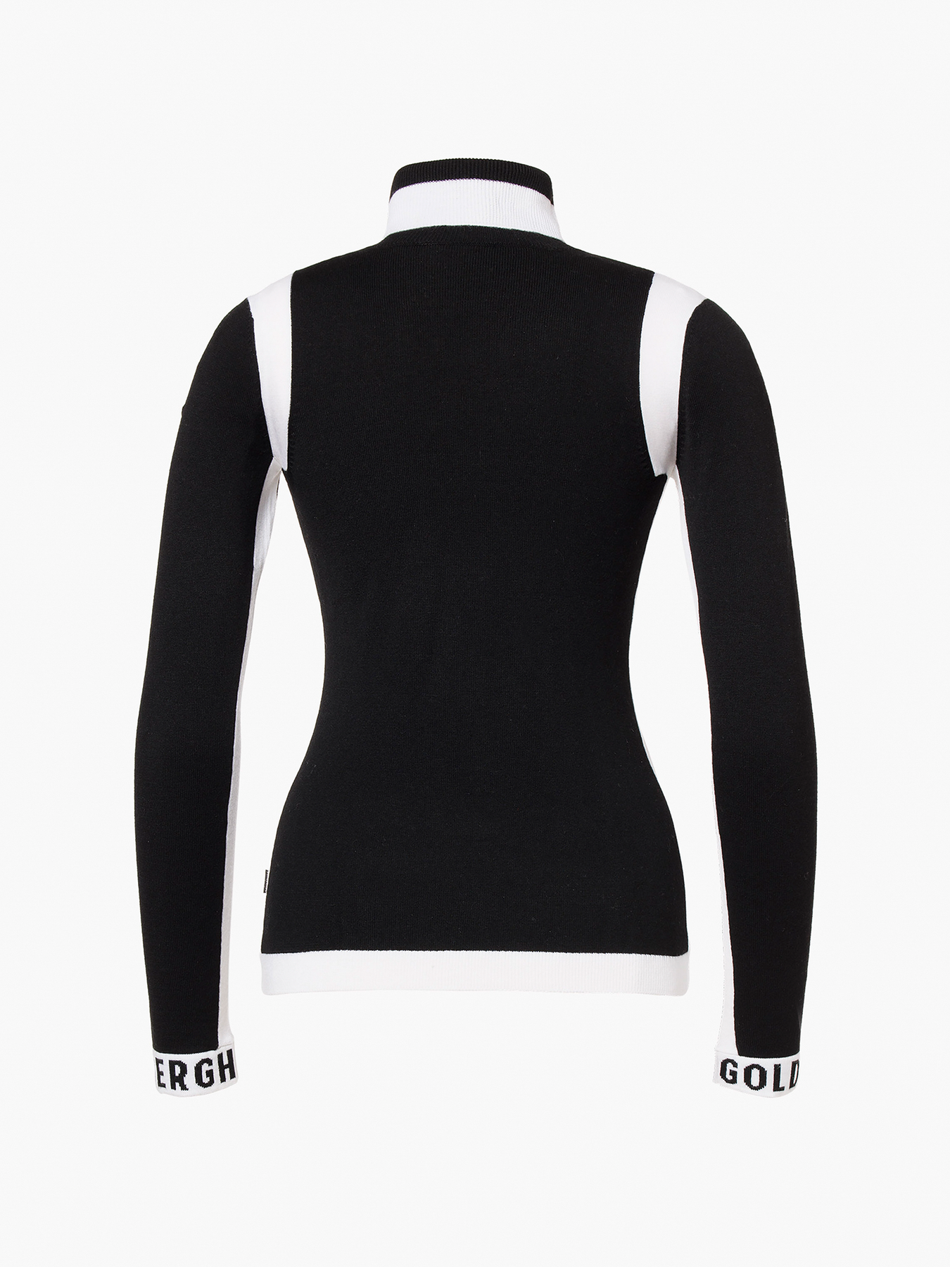 Noemi Long Sleeve Knit Sweater - Black