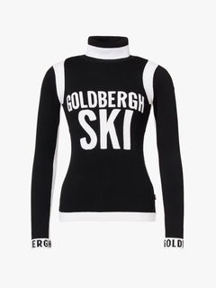 Noemi Long Sleeve Knit Sweater - Black