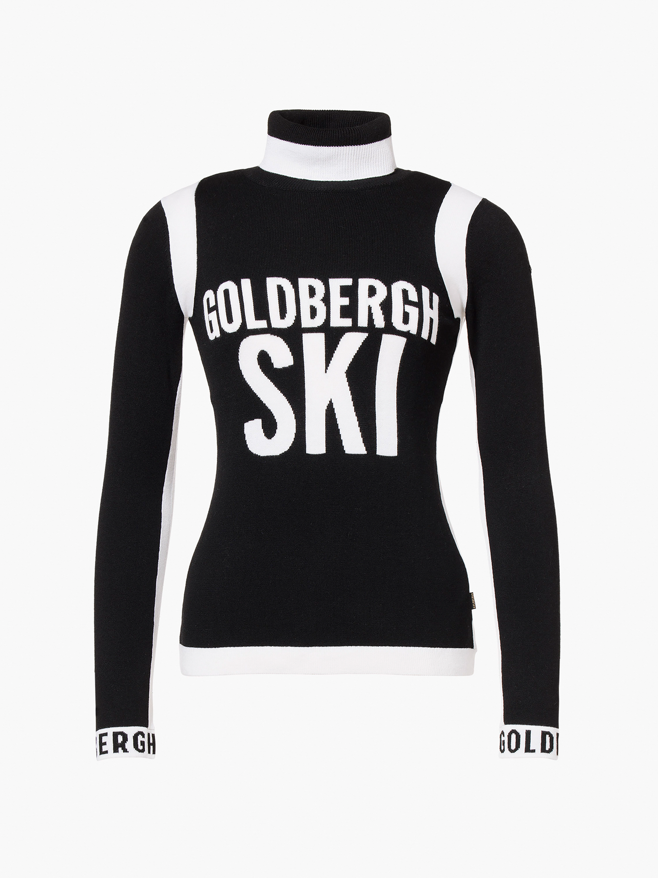 Noemi Long Sleeve Knit Sweater - Black