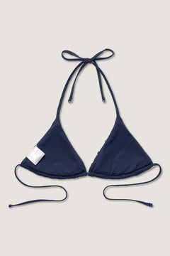 Galathea Polka Dot Reversible Top - White/Navy