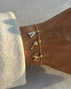 Charm Bracelet - Gold