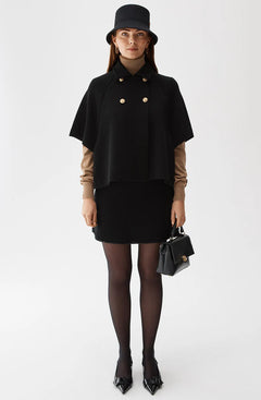 Gertrude Cape - Black