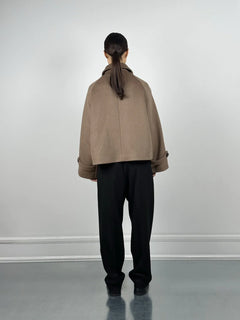 Gia Wool Jacket - Brown