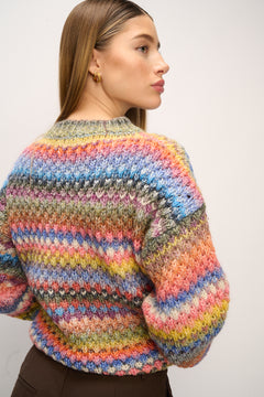 Gio Knit Blouse - Multi Mix