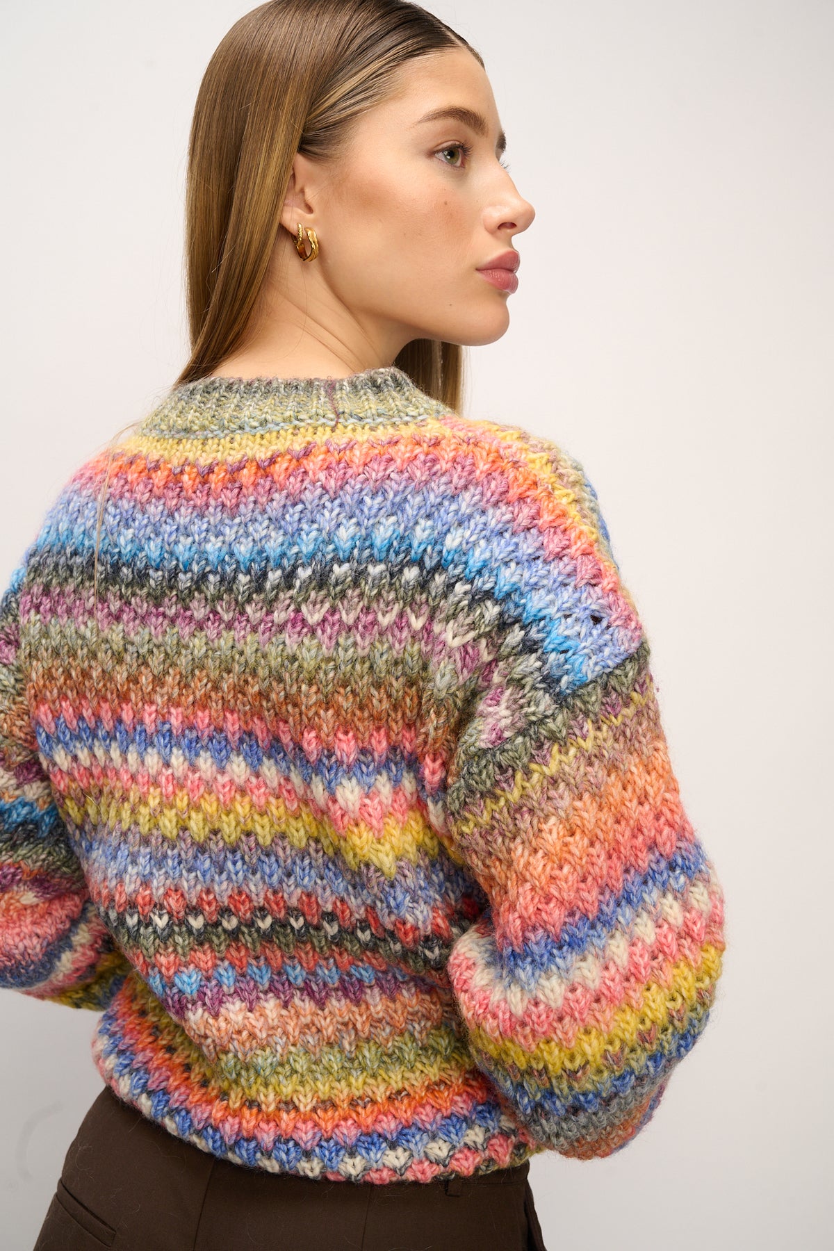 Gio Knit Blouse - Multi Mix