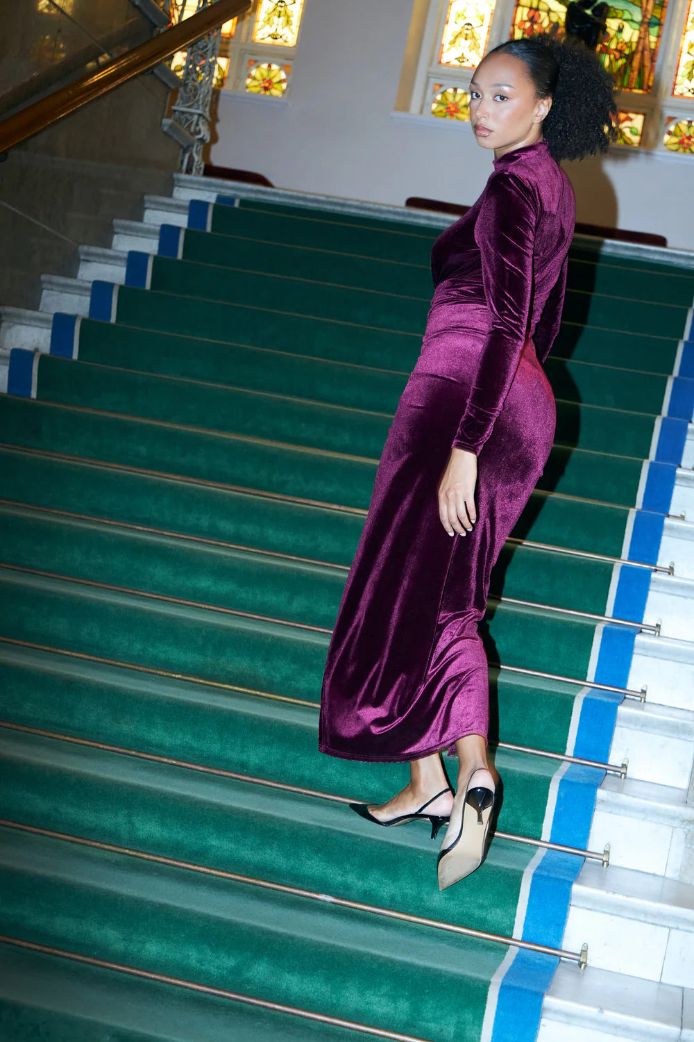 Glory Dress - Bordeaux