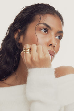 The Flow Ring - Gold