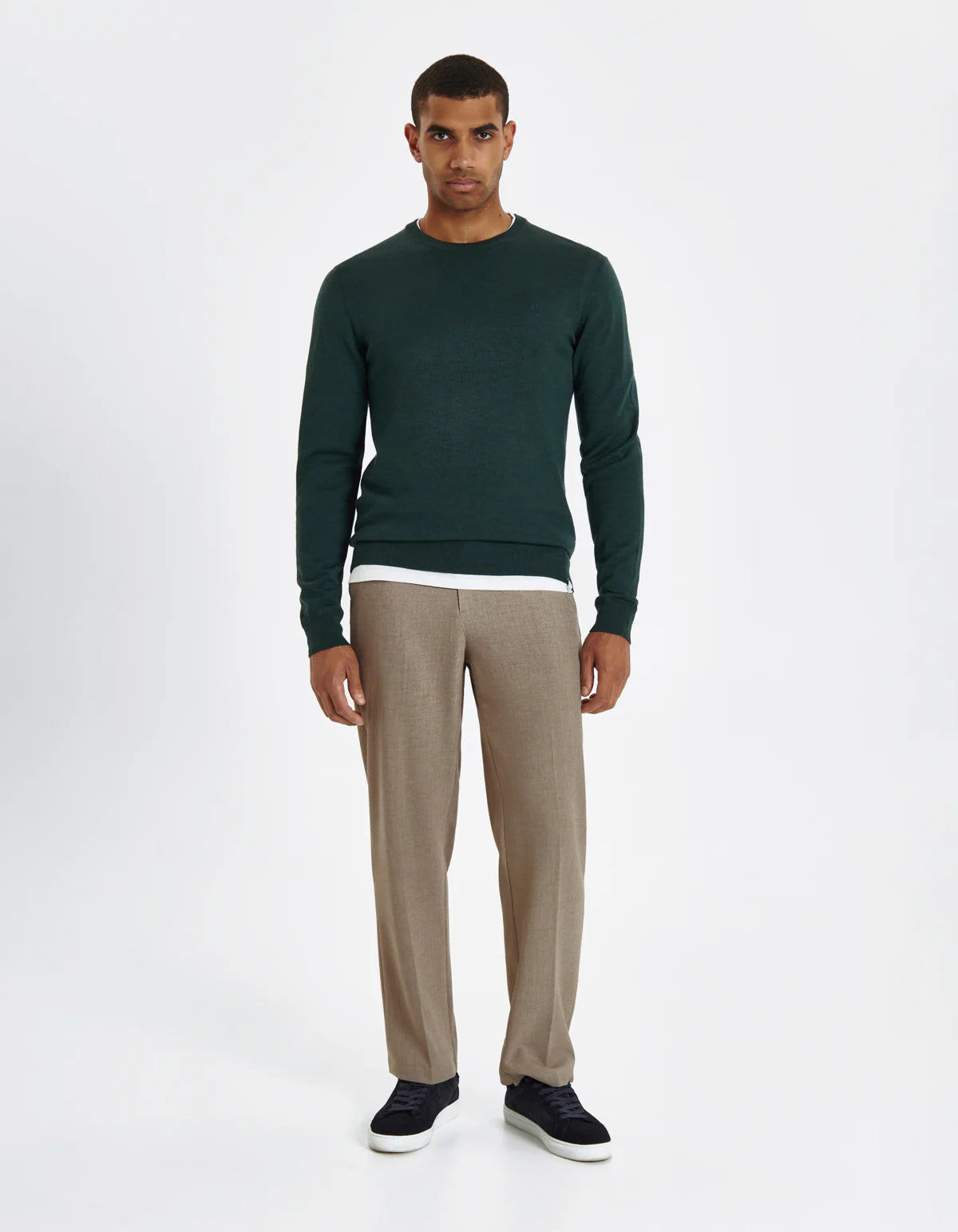 Greyson Merino Knit - Pine Green