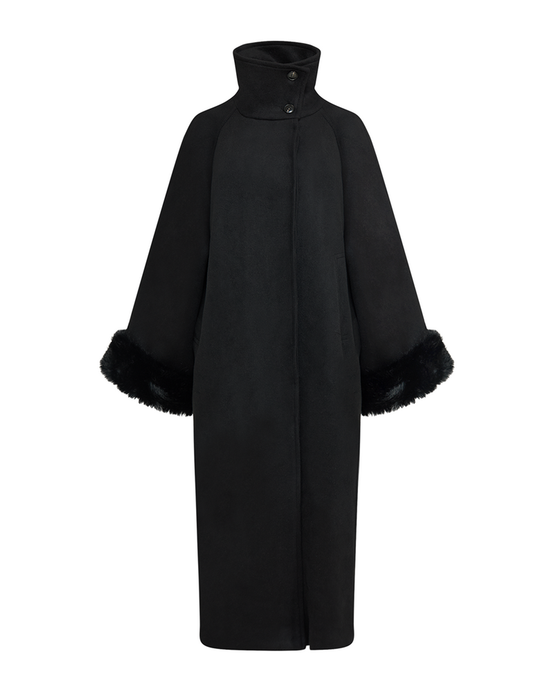 Lilas Wool Maxi Coat