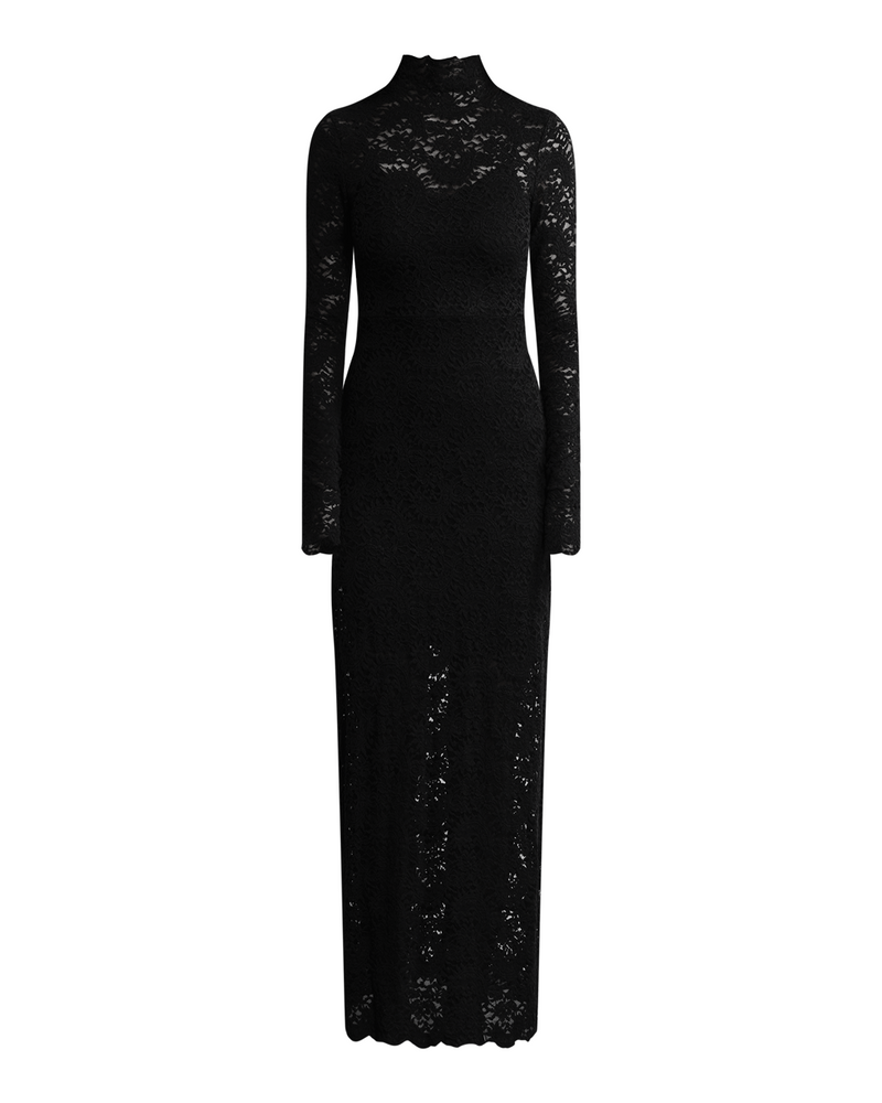 Olivia Bodycon Maxi Lace Dress