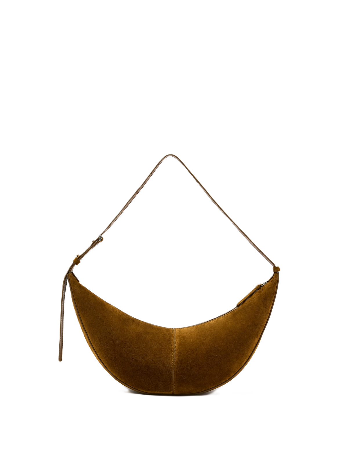 Slide Bag In Soft Suede - Fern