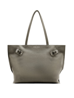 Days Tote In Pebbled Calf Skin - Slate