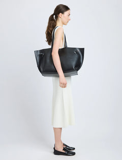 Days Carryall In Smooth Calf - Black