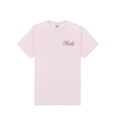 Health Script T-Shirt - Pink Dolphin