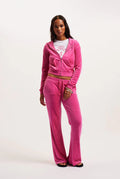 Caisa Ultra Low Rise Pants - Nostalgia Pink