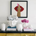 Edie Vase - White