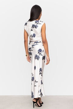 Hyro Skirt - Cream Hydra Print