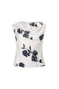 Haidi Top - Cream Hydra Print