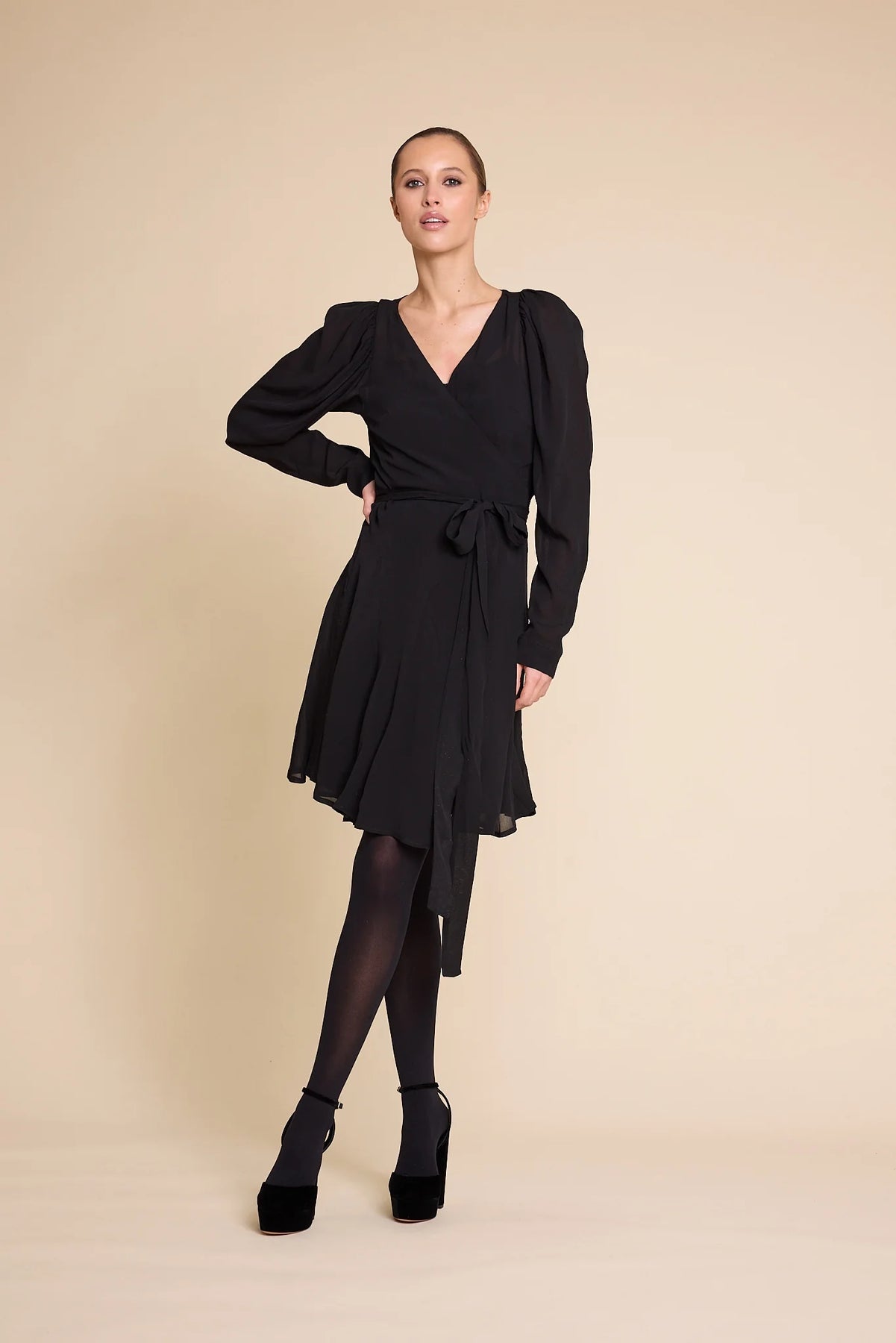 Harriet Viscose - Black