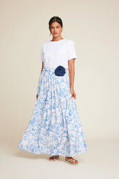 Hay Print Skirt - Print