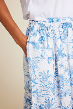 Hay Print Skirt - Print