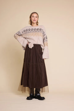 Hay Tulle - Brown