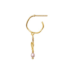 Heart Chakra Single Earring - Gull