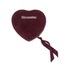 Heart Jewelry Box - Maroon