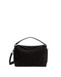 Helia Handbag - Suede Black