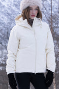 W Tryvann Lt Down Jacket - Ecru