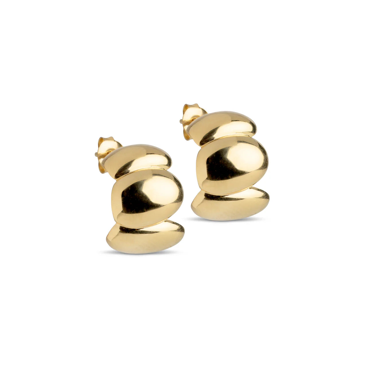 Melia Chunky Hoops - Gold