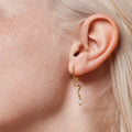 Twist Hoops - 925S/GP