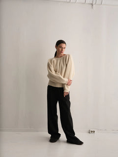 Horn Cardigan - Cream
