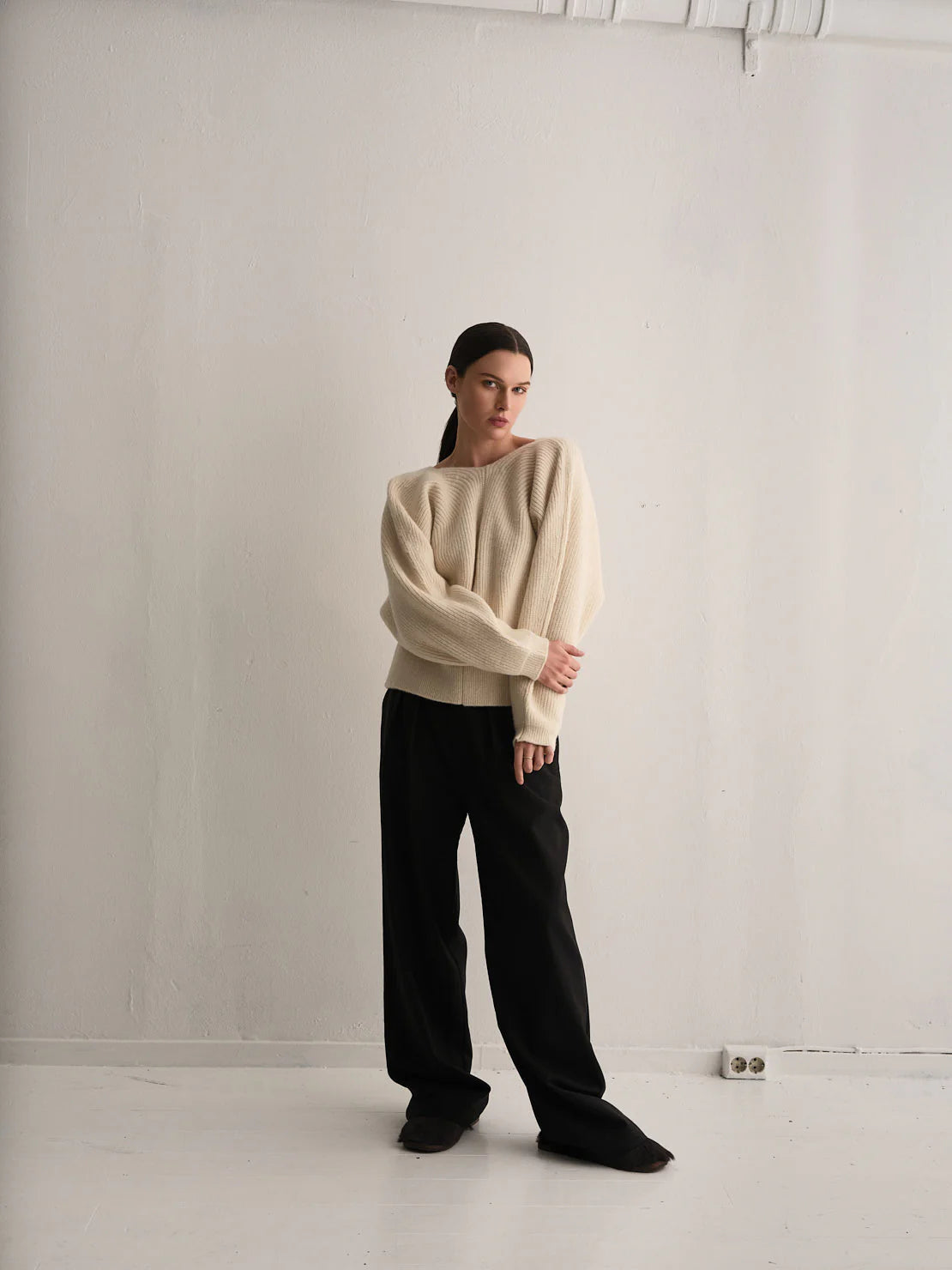 Horn Cardigan - Cream