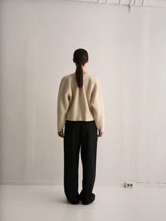 Horn Cardigan - Cream