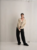 Horn Cardigan - Cream