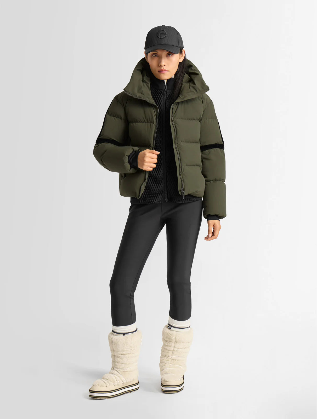 Barsy II - Moss Green/Noir