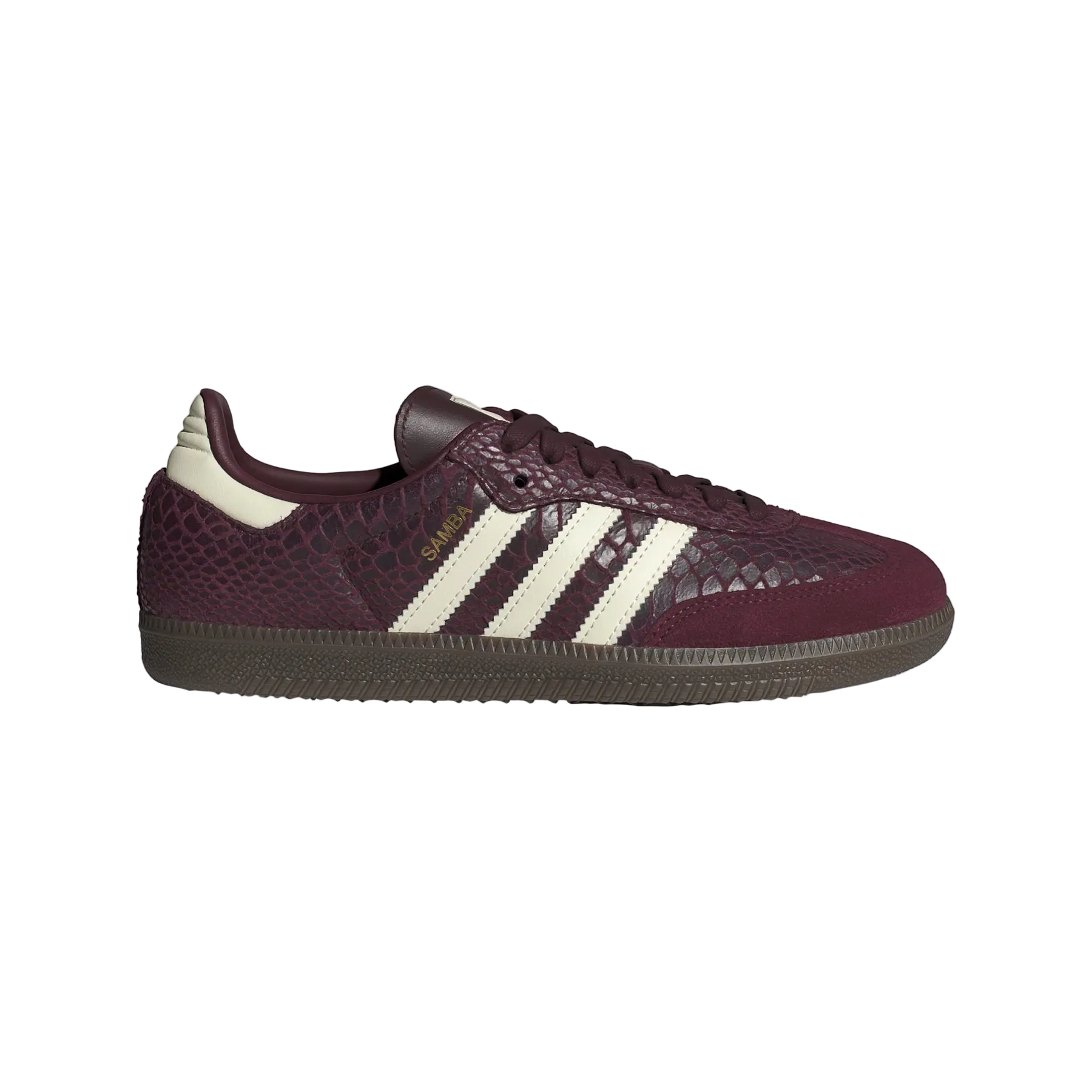 Samba OG W - Maroon/Cream White/Gold Metallic