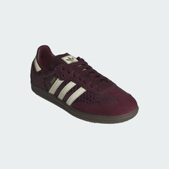Samba OG W - Maroon/Cream White/Gold Metallic