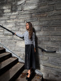 Mina Wool Cardigan - Light Grey Melange