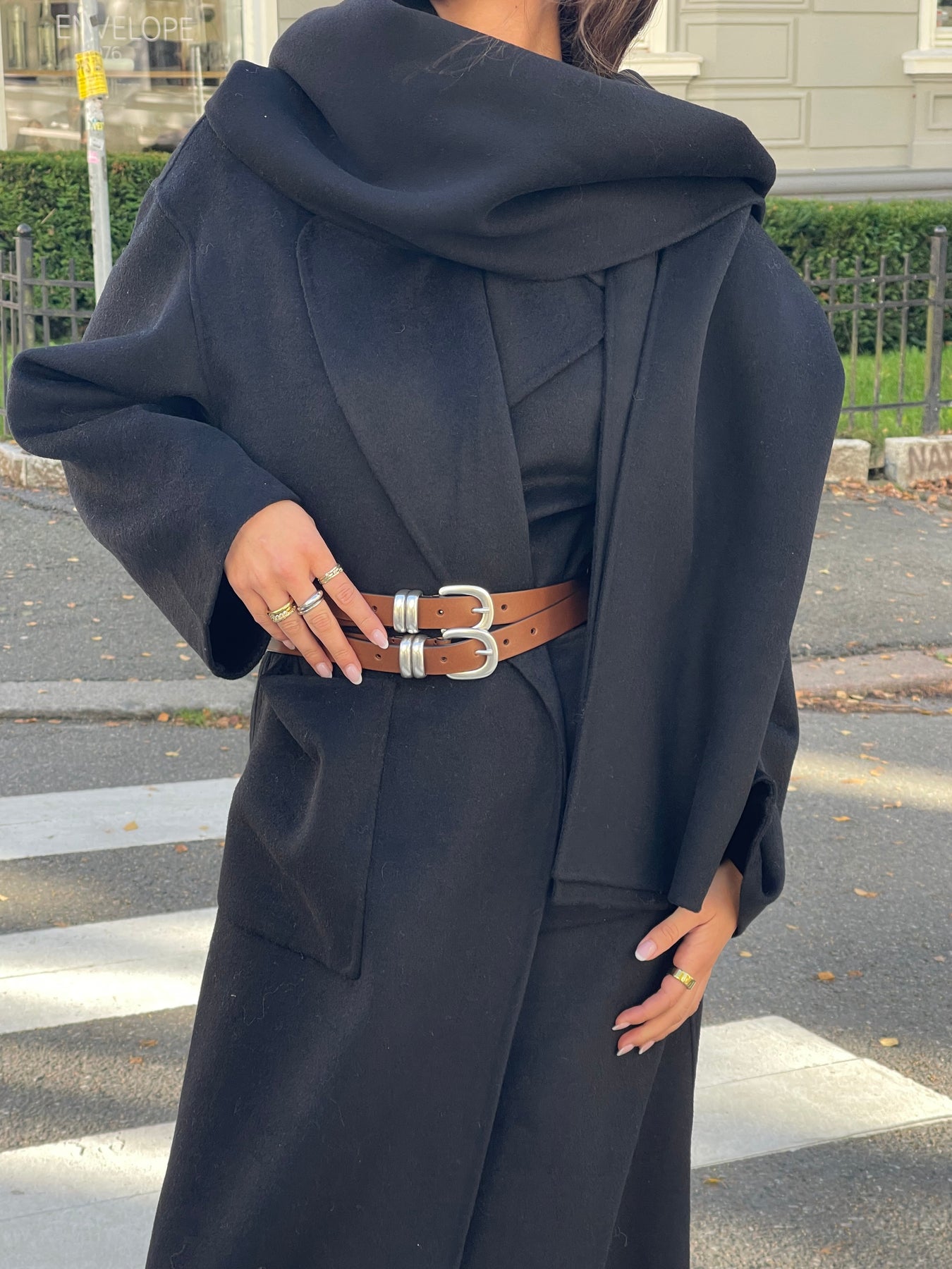Ulla Coat - Black