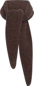 Cashmere Scarf "Alfie" - Dark Brown