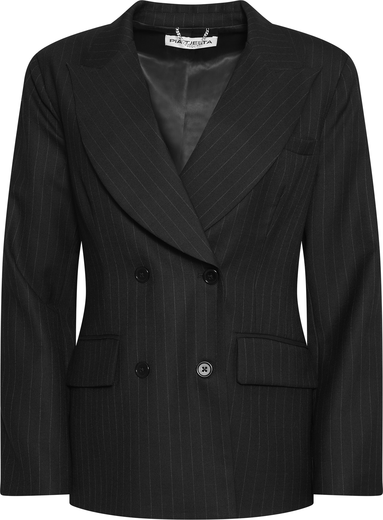 Francis Pinstripe - Black